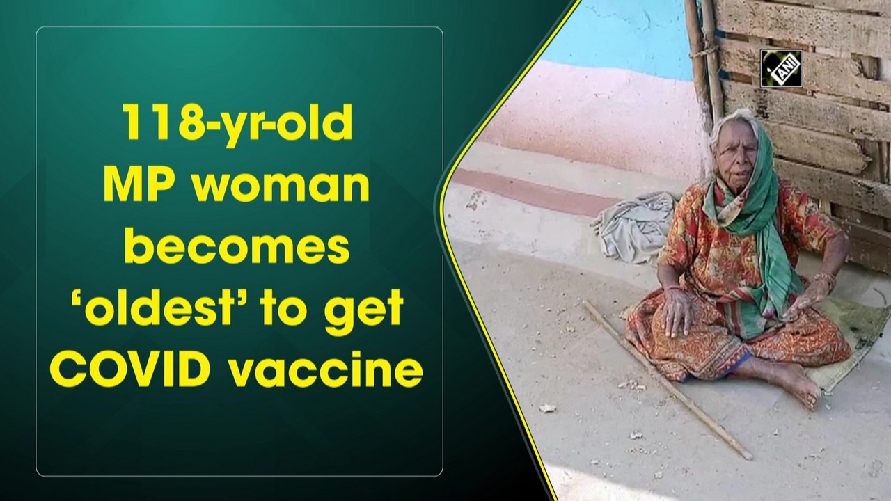 118-yr-old MP woman becomes ‘oldest’ to get Covid vaccine