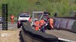 FFSA GT4  Nogaro 2021 Race 2 Robineau Hard Crash Close Call Photographer