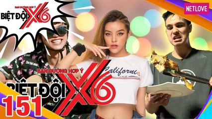 Biệt Đội X6 - Tập 151: GINA-M P336 khoe giọng hát - Bảo Kul bị Hoàng Rapper đánh bờm đầu