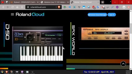 Virtual OLD analogue+MIDI keyboards with all the classic sounds of the 70s-80s on windows 10 w]Paul-Pt2