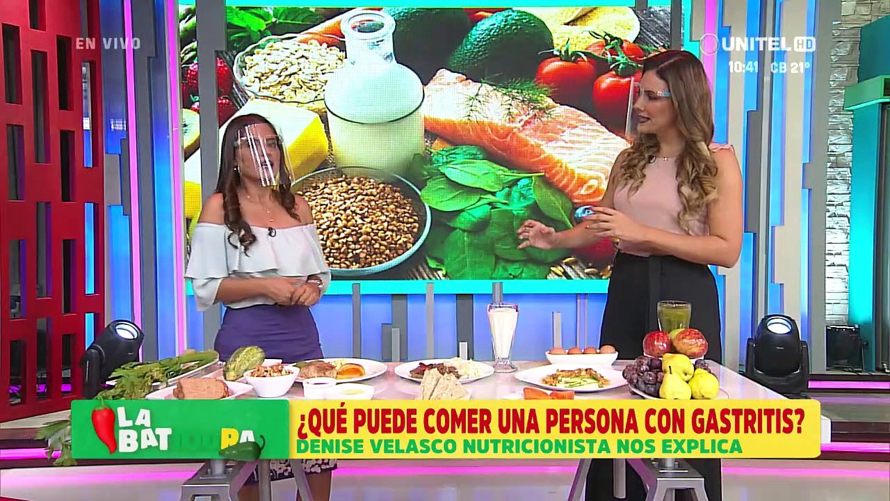 ¿Qué alimentos puede consumir una persona con gastritis?