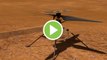 El helicóptero Ingenuity toca la superficie de Marte