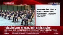 Cumhurbaşkanı Erdoğan: 104 amiralin bildirisi art niyetli bir girişimdir