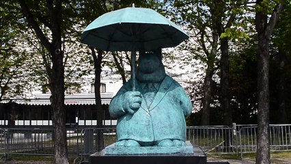 Geluck  : singin the rain