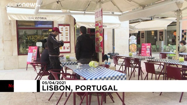 Portugal reopens cafe terraces and retail shops reopen as Greece eases some rules