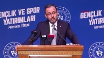 Bakan Kasapoğlu, Bingöl?e yapılacak gençlik ve spor yatırımlarını açıkladı