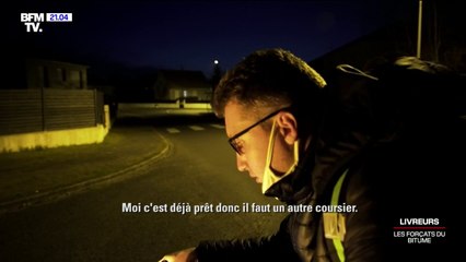 "Si on refuse trop de courses, on peut être pénalisés": Livreur pour Uber Eats, Simon doit faire face à une forte pression dans son travail