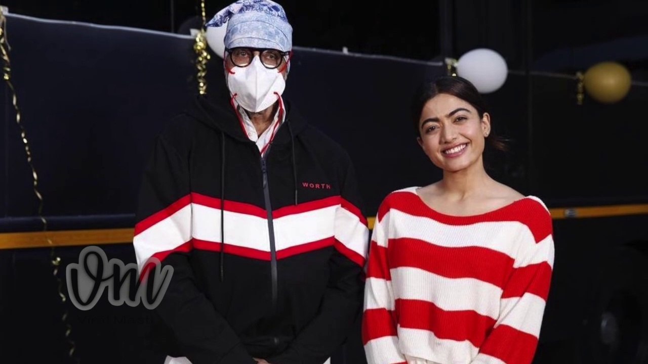 Rashmika Mandanna Celebrated her Birthday at the Shooting Spot of GoodBye