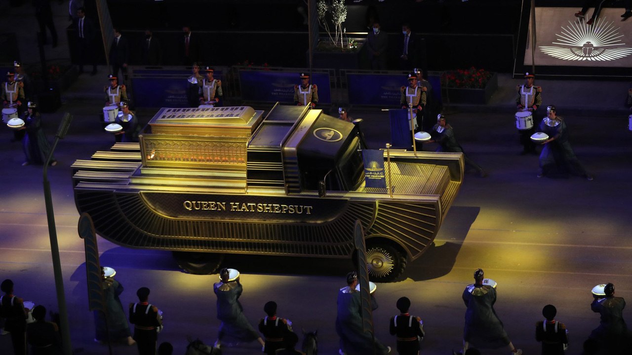 Egypt Transported 22 Mummies in Elaborate Parade to Celebrate New Museum in Cairo