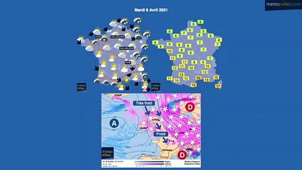 bulletin meteo du lundi 5 avril 2021