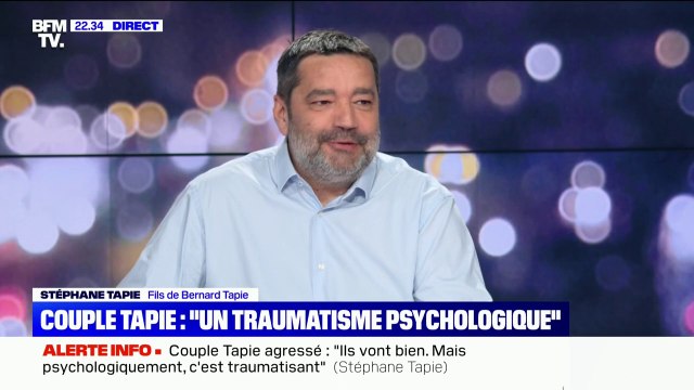 Stéphane Tapie à propos de l'agression de sa belle-mère: Faire ça à une femme, c'est la seule image qui me choque réellement