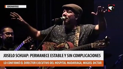 Joselo Schuap con coronavirus sigue en terapia y está “estable y sin complicaciones”
