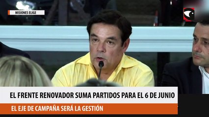 El Frente Renovador suma partidos para el 6 de junio