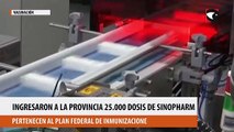 ingresaron a Misiones 25.000 dosis de la vacuna Sinopharm