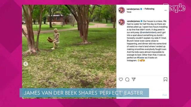 James Van Der Beek Shares Behind-the-Scenes Story of His Not So ‘Perfect’ Easter with Family