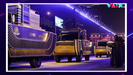 MEWAH BANGET! Parade Pemindahan 22 Mumi Mesir Kuno