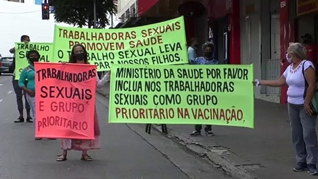 Profissionais do sexo querem ser considerados grupo prioritário