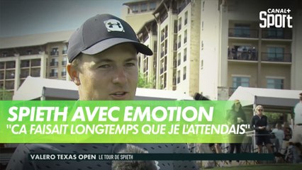 Jordan Spieth : "ça faisait longtemps que je l'attendais"