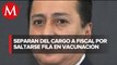Fiscal en CdMx 'se brinca la fila' y recibe vacuna anticovid… pero será destituido