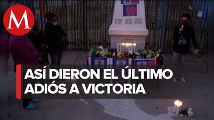 Sepultan en El Salvador a Victoria Salazar