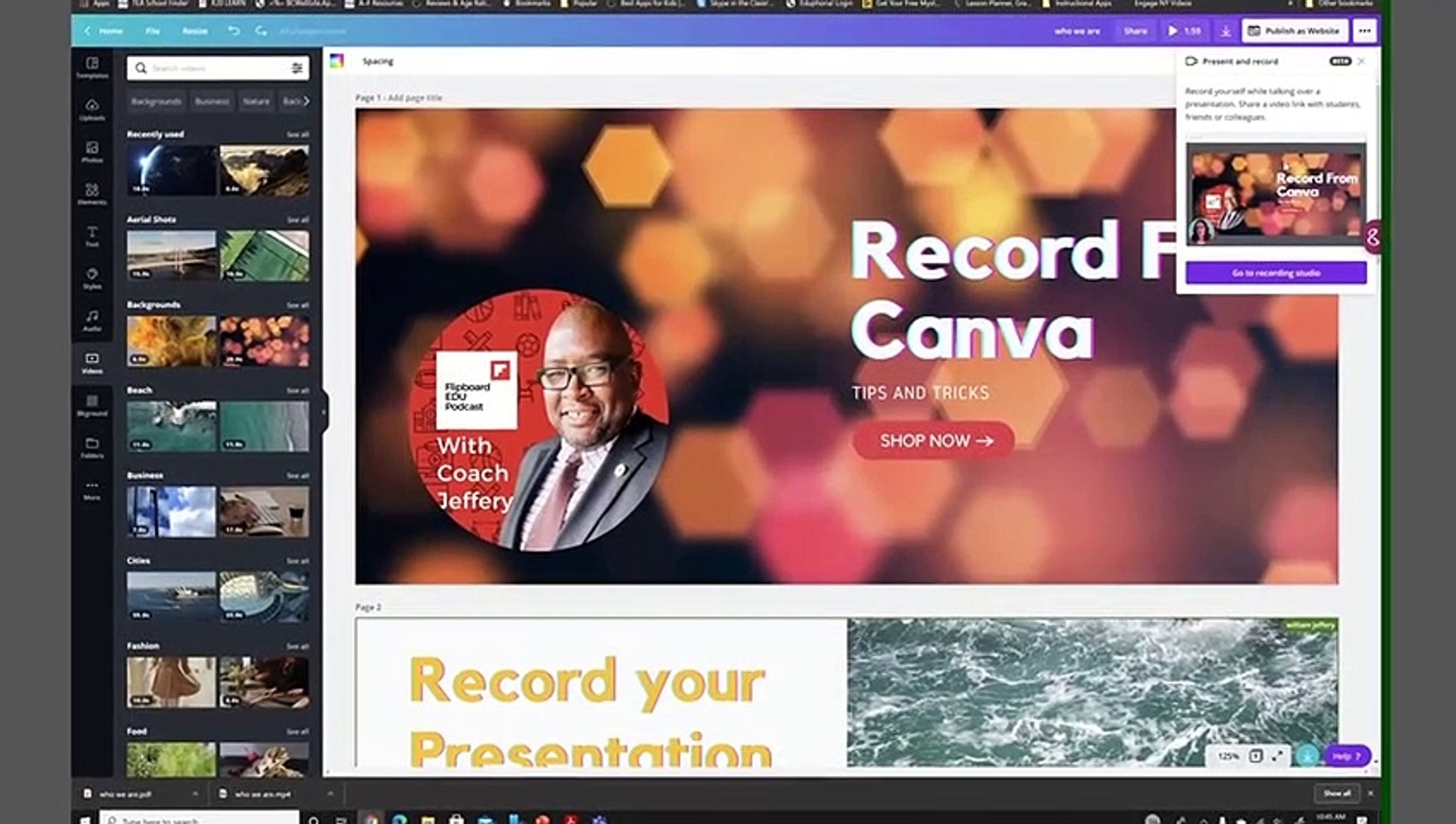 Record with Canva Like A Pro