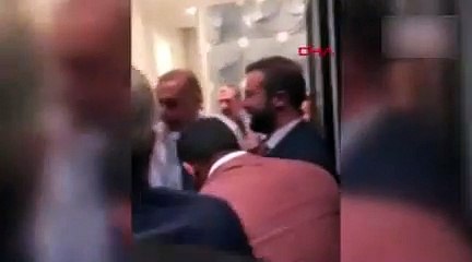 İlk görüntüler geldi! Erdoğan tebrikleri kabul ediyor