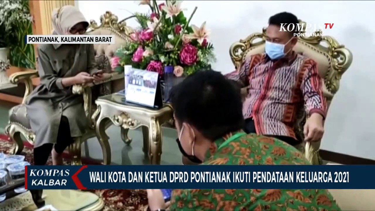 Program Pendataan Keluarga di Kalbar Dimulai, Wali Kota & Ketua DPRD Pontianak Pertama Didata