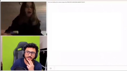 CarryMinati On Omegle _ CarryMinati React On  Omegel - AR Buzz