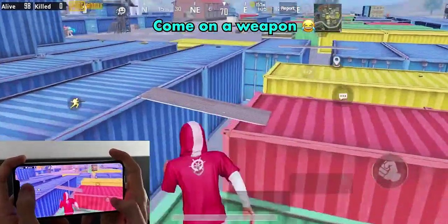 Levinho HANDCAM _ 4 Fingers & Gyroscope _ PUBG MOBILE