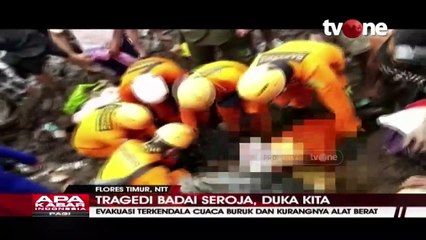 Tragedi Badai Seroja, Perlu Sebrangi Lautan Karena Akses Jal