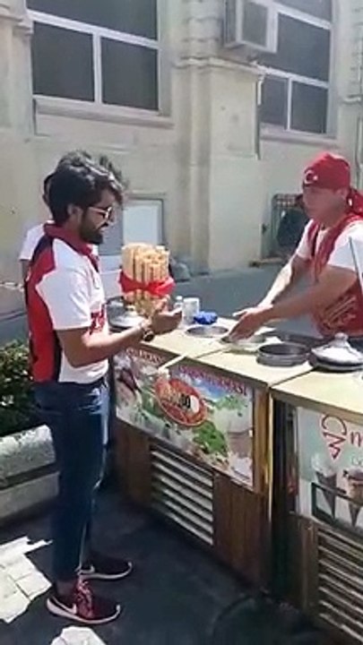 Status watsap turkish ice cream