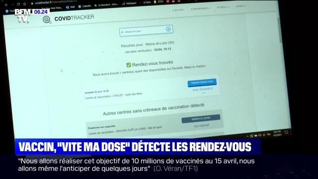 Vite ma dose : un nouvel outil pour trouver un rendez-vous pour se faire vacciner