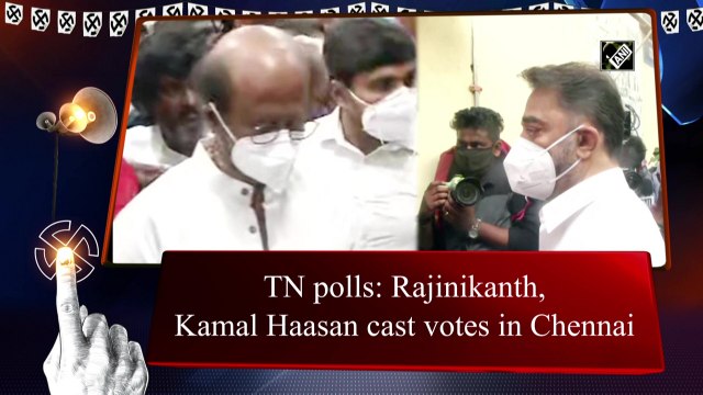 TN polls: Rajinikanth, Kamal Haasan cast votes in Chennai