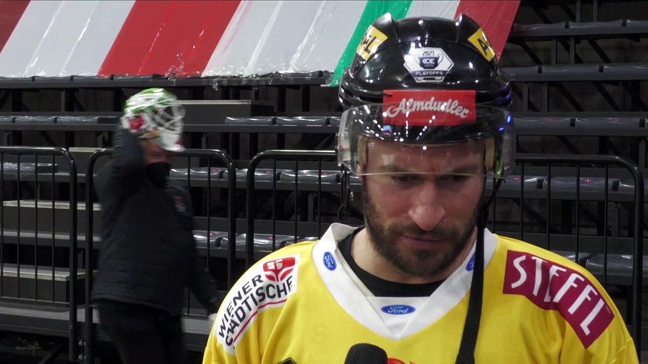 05.04.21 - Playoff-Halbfinale: Rafael Rotter nach weiterer Niederlage in Bozen