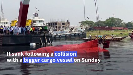 Bangladesh: Sunken ferry retrieved after at least 28 died in accident