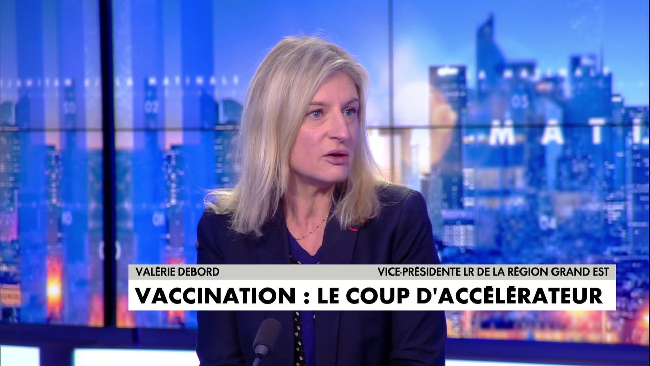 Valérie Debord : «Si on vaccinait tout de suite les enseignants et les professeurs on pourrait quand même plus facilement retrouver une activité normale»