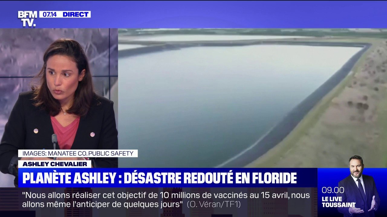 En Floride, une fuite dans le réservoir d'une ancienne usine de phosphate fait craindre un désastre écologique