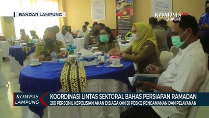 Koordinasi Lintas Sektoral Bahas Persiapan Ramadan