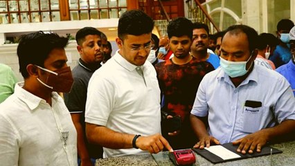 ಬಿಲ್ ಪಾವತಿಸುವ ವಿಚಾರದಲ್ಲಿ ಟೀಕೆಗೆ ಒಳಗಾದ ತೇಜಸ್ವಿ ಸೂರ್ಯ | Oneindia Kannada