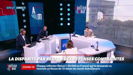 Dupin Quotidien : La disparité par région des dépenses contraintes - 06/04