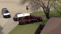 Persecución por la calles de Dallas tras robar una ambulancia de los bomberos