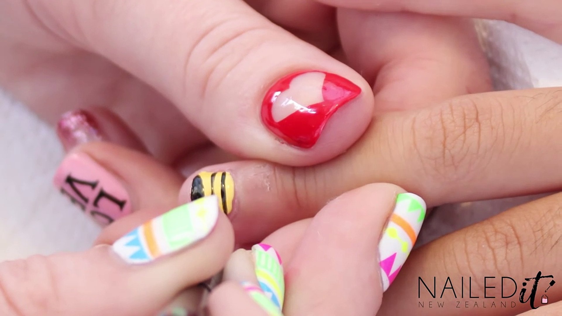 Easy Nail Art Designs For Kids Step By Step