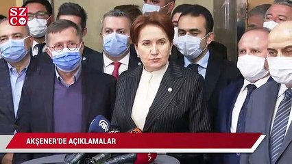 Meral Akşener'den açıklamalar