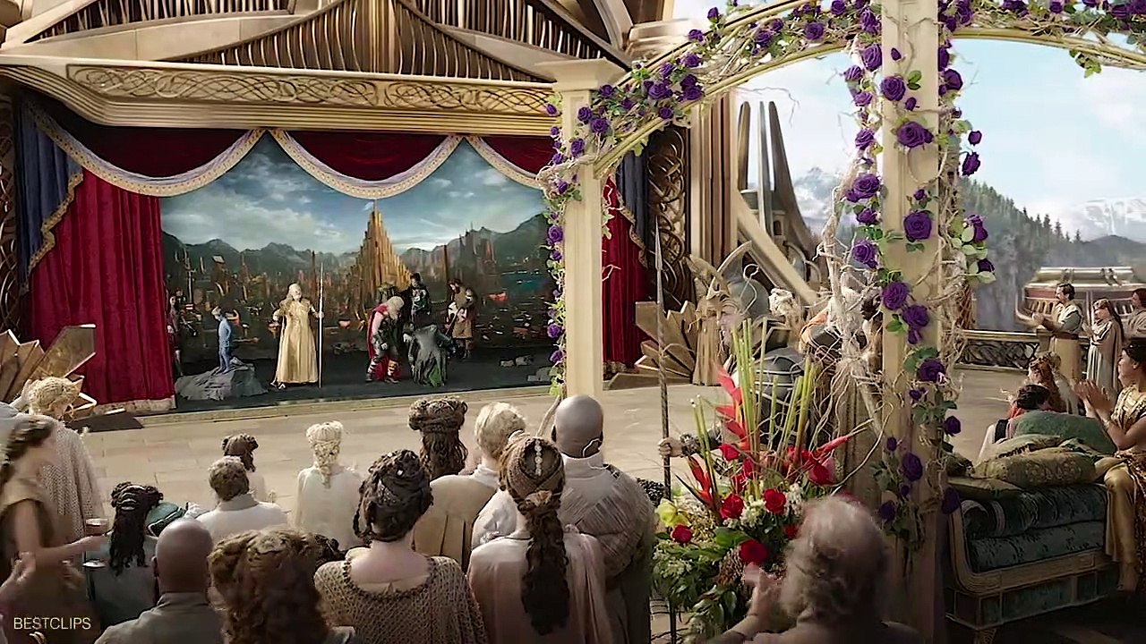 Thor Throws His Hammer At Loki (Scene) - Thor Ragnarok (2017) Movie Clip Hd