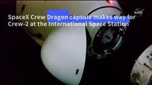 SpaceX Crew Dragon spacecraft moves port at International Space Station