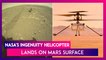 NASA's Ingenuity Helicopter Lands On Mars Surface From Perseverance Rover Before April 11 Maiden Flight