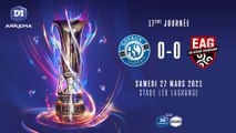 ASJ Soyaux - EA Guingamp (0-0) | J17 - D1 Arkema : le résumé du match