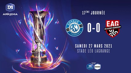 ASJ Soyaux - EA Guingamp (0-0) | J17 - D1 Arkema : le résumé du match