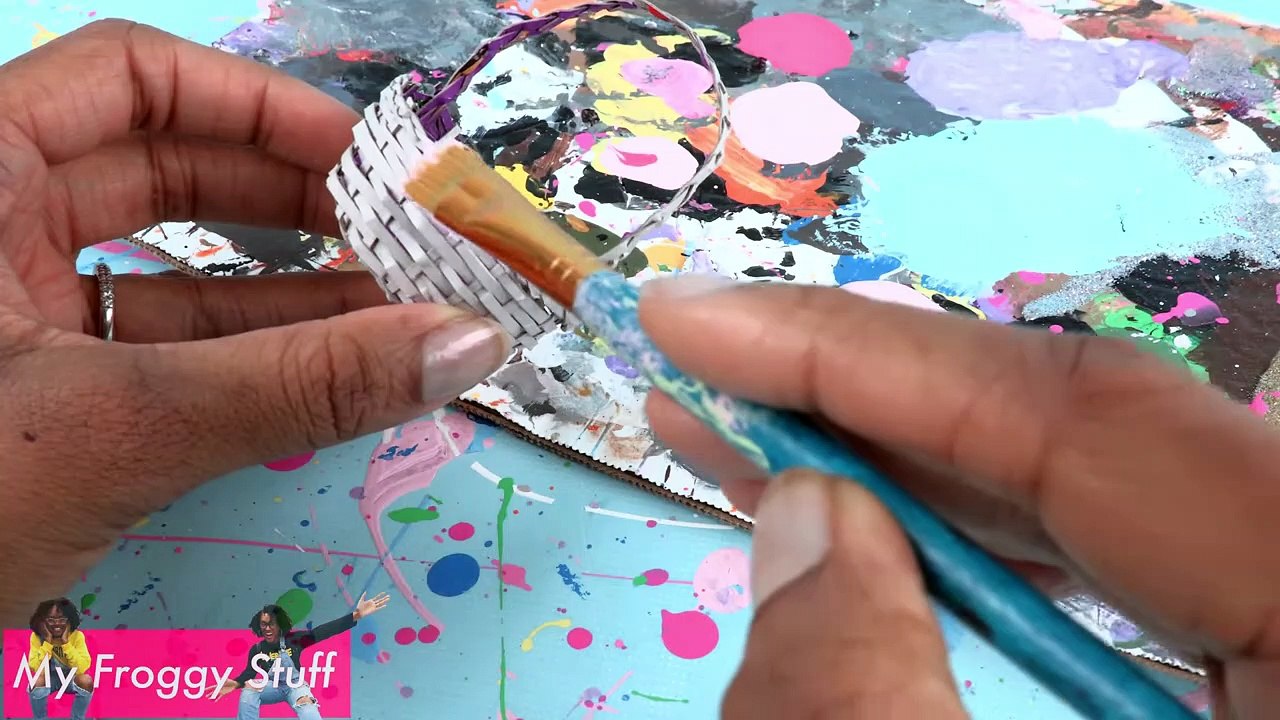 Diy How To Make Doll Easter Basket And Easter Egg Cookies Real