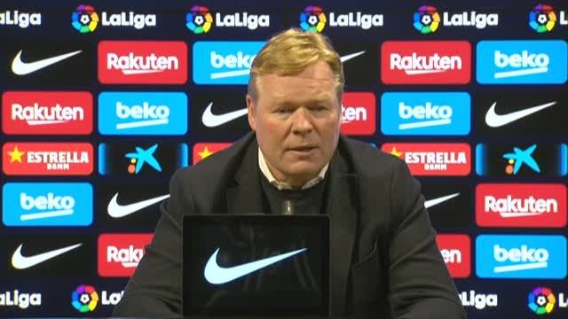 Koeman: Si era penalti, hemos tenido suerte
